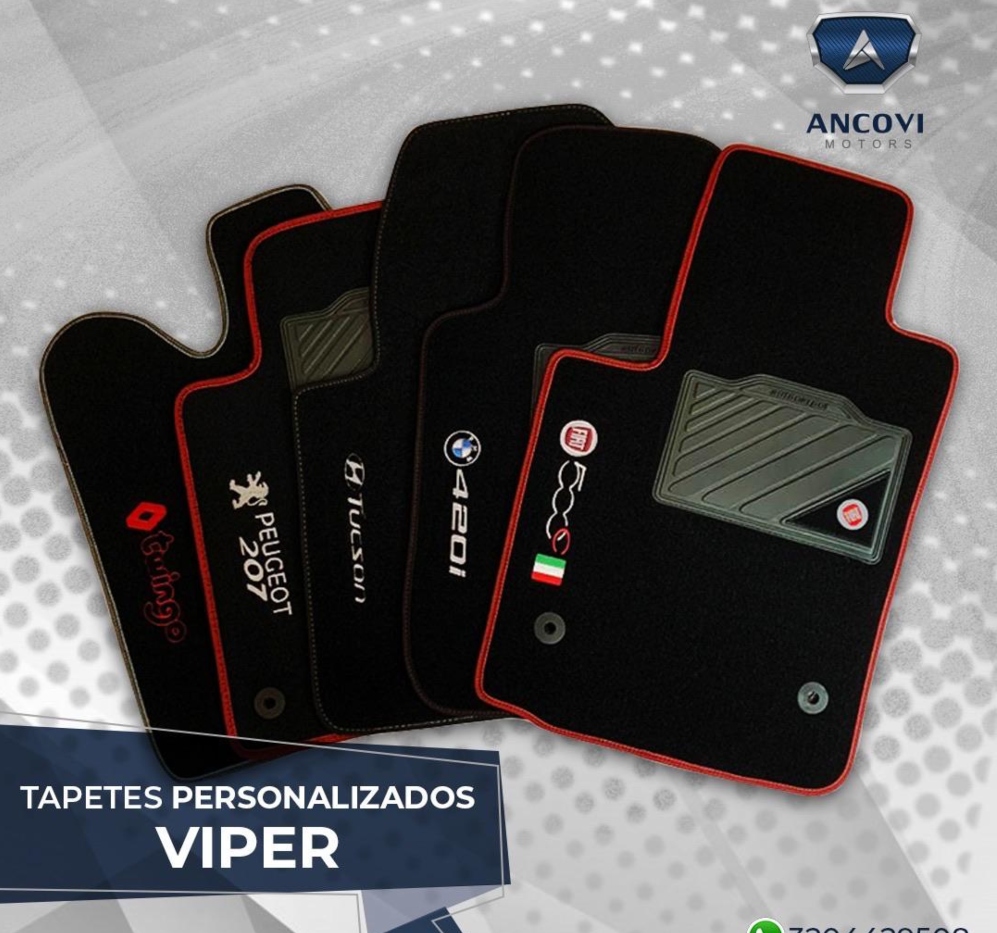 Tapetes para carro Premium Viper - Tapetes personalizados