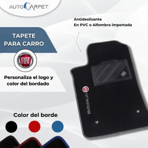 Tapete para carro FIAT